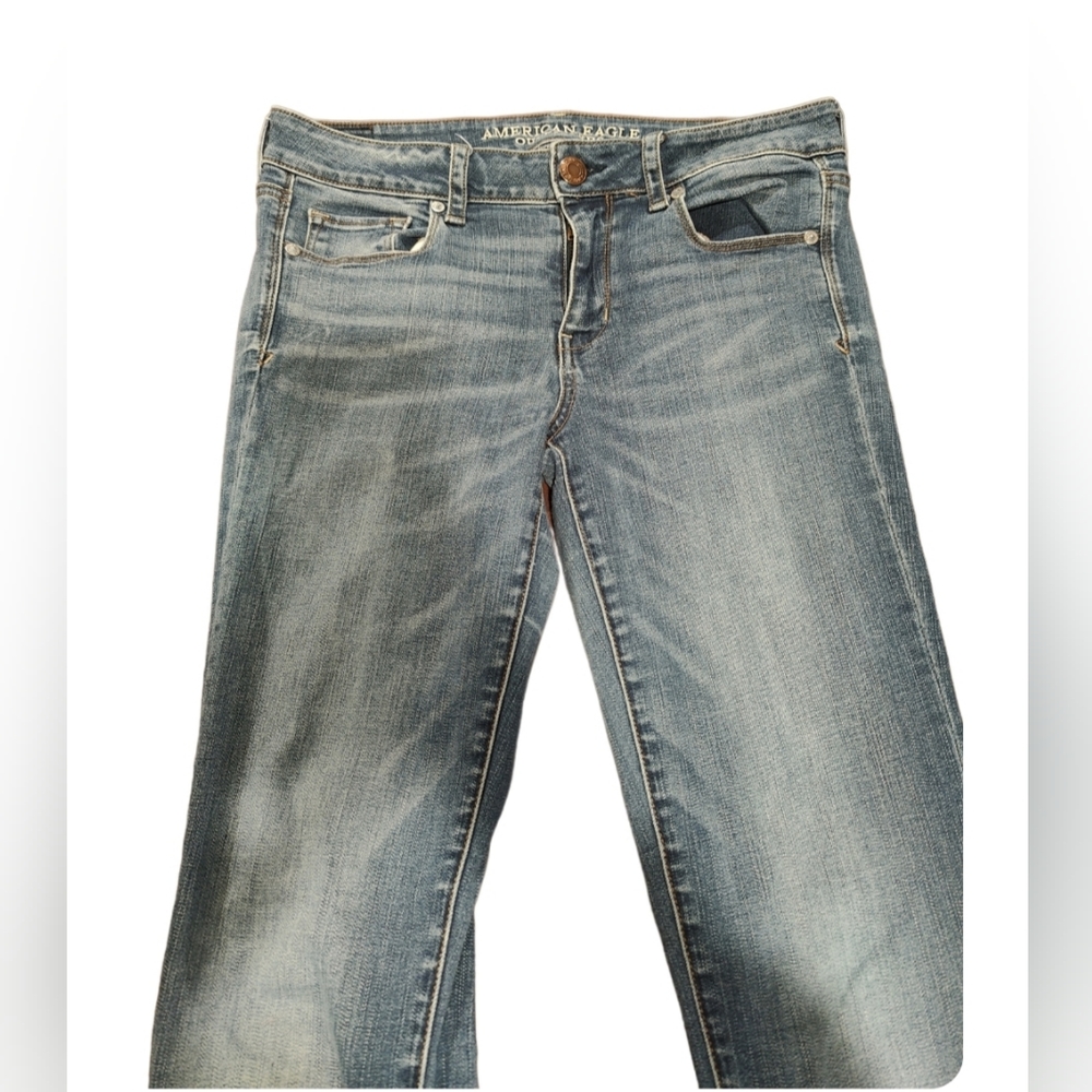 American Eagle Skinny Kick Jeans - 10 X-Long